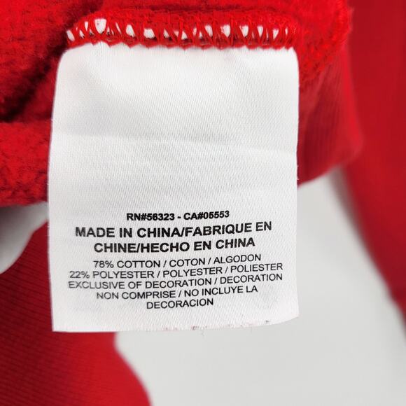 Y2K Jordan Jumpman Red & Black Pullover Crewneck Sweater Men’s Sz XXL Sportswear - Picture 10 of 10